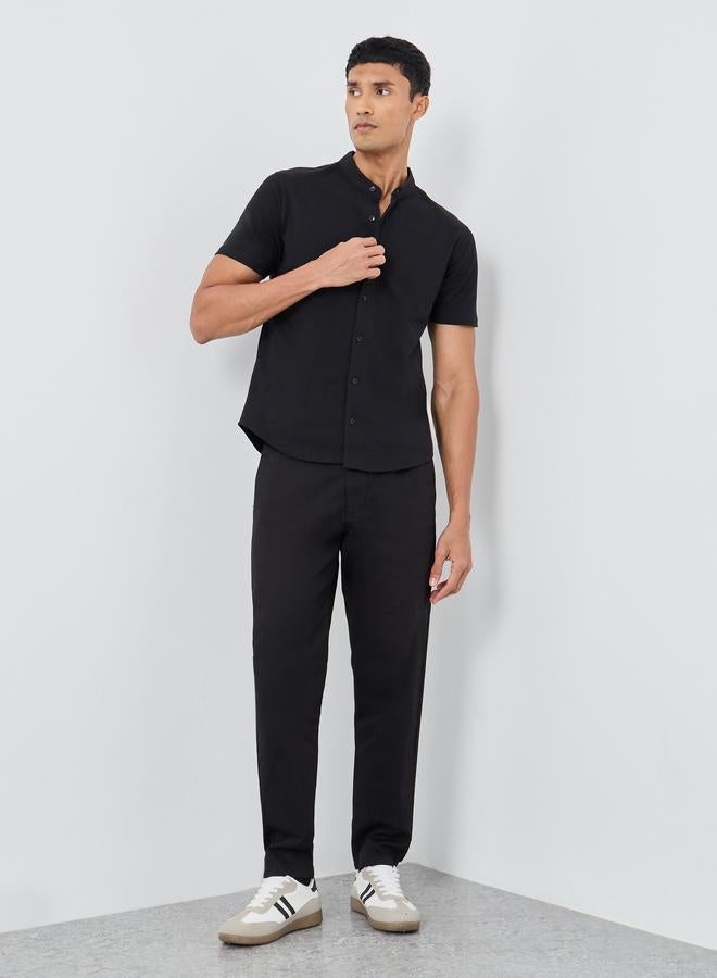 ستايلي بنطلون تشينو ستايلي بقصة عادية من تويل - Image 2