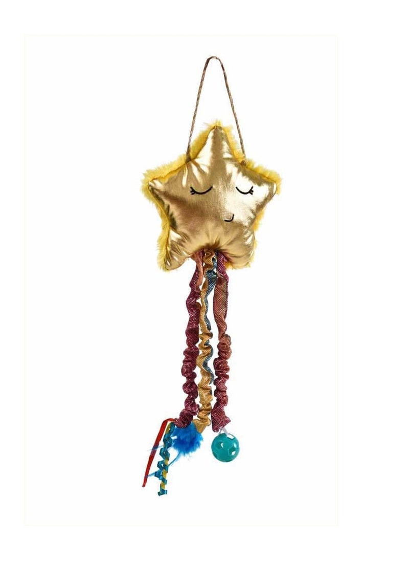 Naomi Naomi Yellow Star Cat Toy 