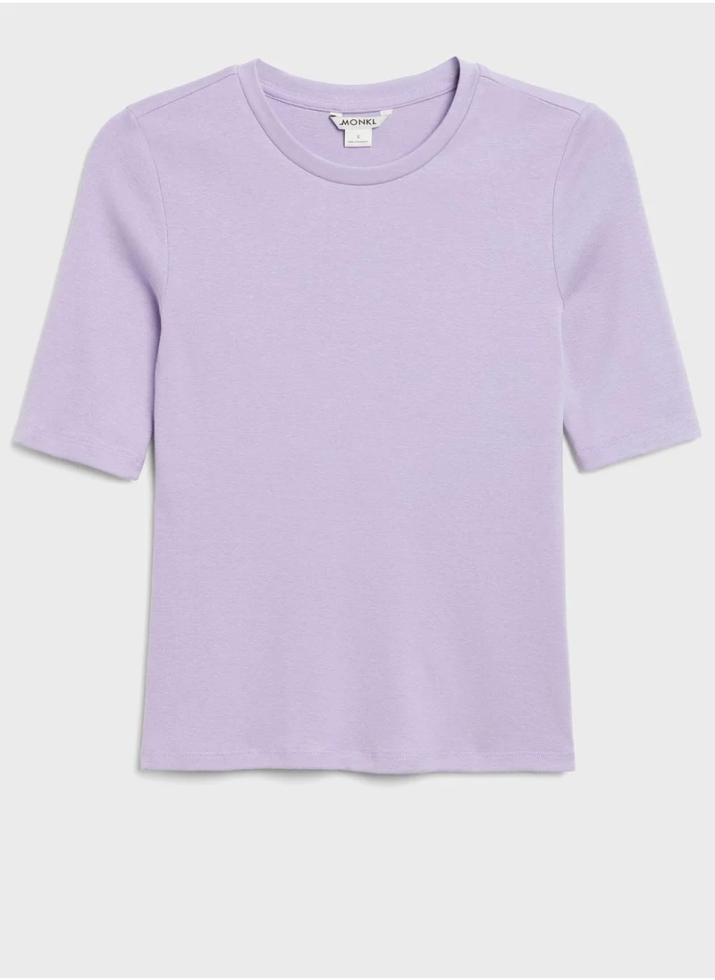 مونكي Crew Neck T-Shirt