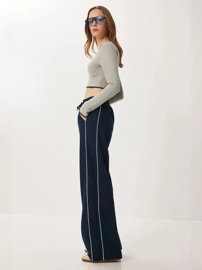 Happiness İstanbul ISTANBUL Regular Fit Cotton Knit Sweatpants