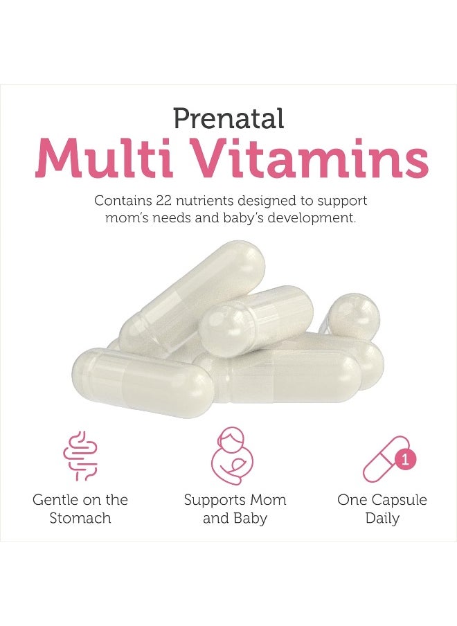 Zahler Total One Prenatal, Essential Once-Daily Prenatal, 60 Capsules  - Image 4
