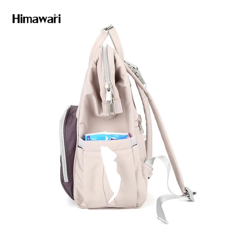 MOCA Himwari Series Waterproof Mummy Mommy Baby Diaper Bag Bagpack Backpack Multi-Function Baby Diaper Backpack Nappy Bags Mom Dad Travel Backpack Large Capacity Baby Diaper Bags - Image 4