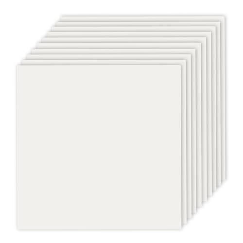Lakeer 12 x 12 inch Ivory Cardstock Paper - 180 GSM, 25 Sheets, Off White Card Stock for Sketching, Drawing, DIY Crafts, Scrapbooking, Card Making & More - Image 1