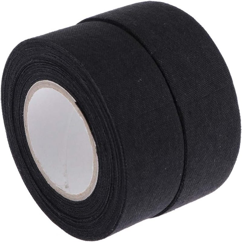 klarako 2 Rolls Cotton Cloth Antiskid Sports Tape for Hockey Baseball Bat - 1 Inch Wide, 11 Yards Long - Varies of Colors - Image 3