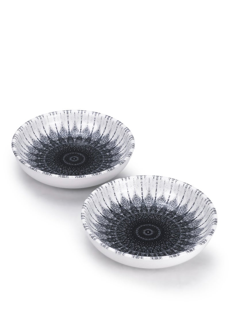 Edessa Ceramic Cosmo 13Cm Round Serving Bowl, Multicolor (Set of 6) - Image 4