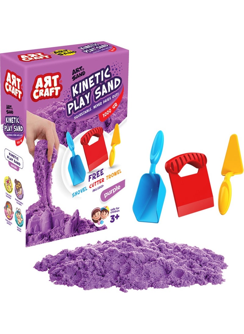 Purple Kinetic Play Sand with Accessories 1000 gr - pzsku/ZB06200F13CCF28568FEAZ/45/_/1740601582/da03a6fb-912d-411c-adc7-39643e55303c