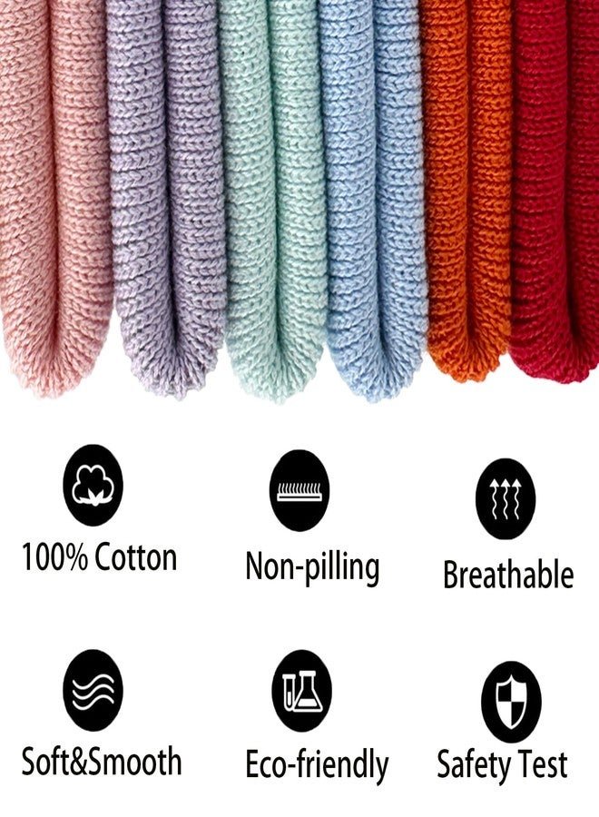 vidsel 100% Cotton Toddler Beanie Hats for Baby Boys Girls Kids Infant Winter Hat Soft Warm Knit Cuffed Caps - Image 5