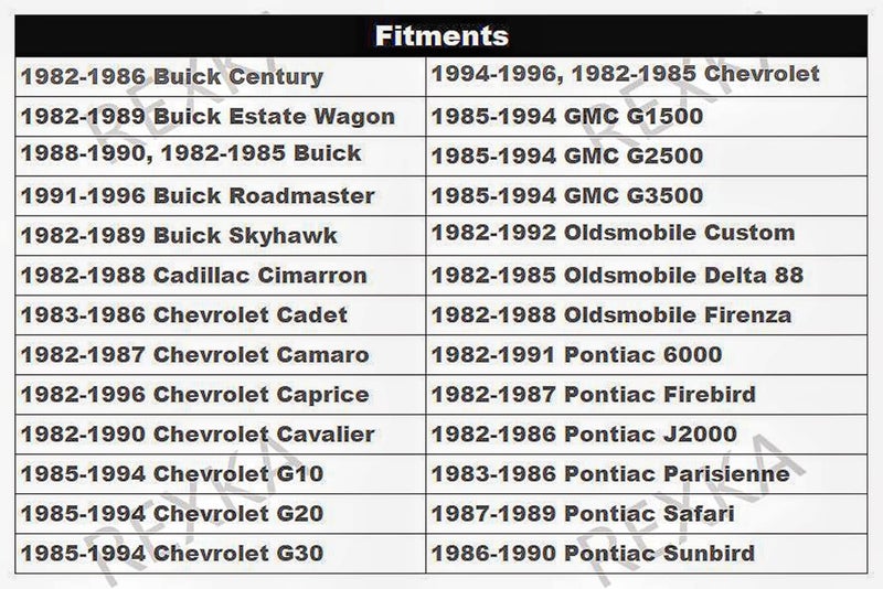 Rexka 15pcs Door Lock Tailgate Handle Rod Clips for GM GMC Buick Chevrolet Oldsmobile 3998009, 9711304 1956-On - Image 4