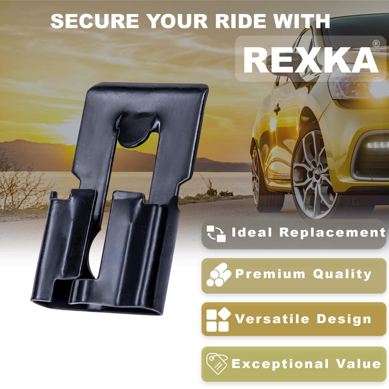 Rexka 15pcs Door Lock Tailgate Handle Rod Clips for GM GMC Buick Chevrolet Oldsmobile 3998009, 9711304 1956-On - Image 3