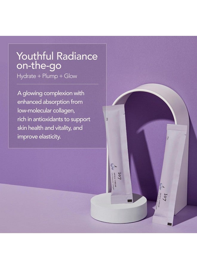 107 ARONIA Vinegar Low Molecular Collagen Jelly Stick, Contains Vitamin, Collagen, Hyaluronic Acid, Elastin, Probiotics, Korean Beauty Collagen, Supports Inner Beauty, 20g x 14 Pouches - Image 2