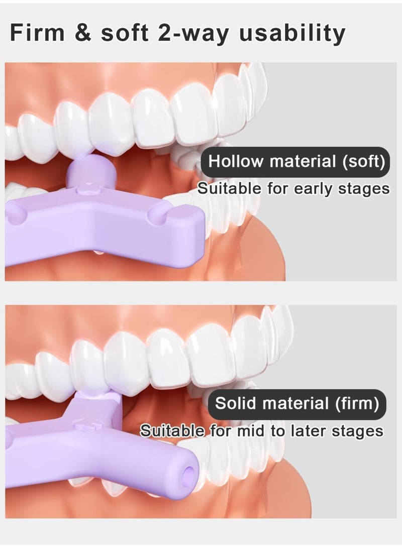 SYOSI Aligner Accessories, Y-Shaped Firm & Soft 2-Way, 4 Color Set for Comfort & Adjustment - Image 5
