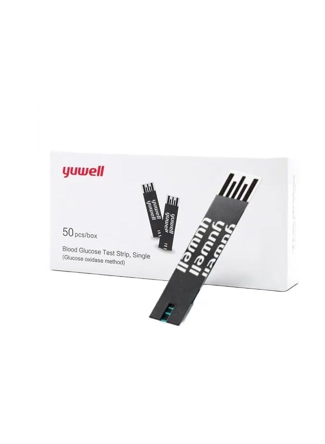 Yuwell Blood Glucose Test Strips 50 pcs  - Image 1