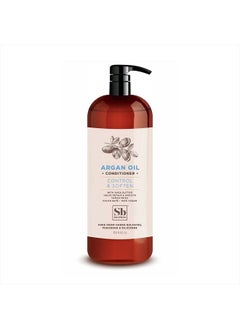 Soapbox Argan Oil Conditioner, Sulfate Free, Paraben Free, Silicone Free, Color Safe, and Vegan Hair Conditioner (33.8 Ounces)  - Image 1