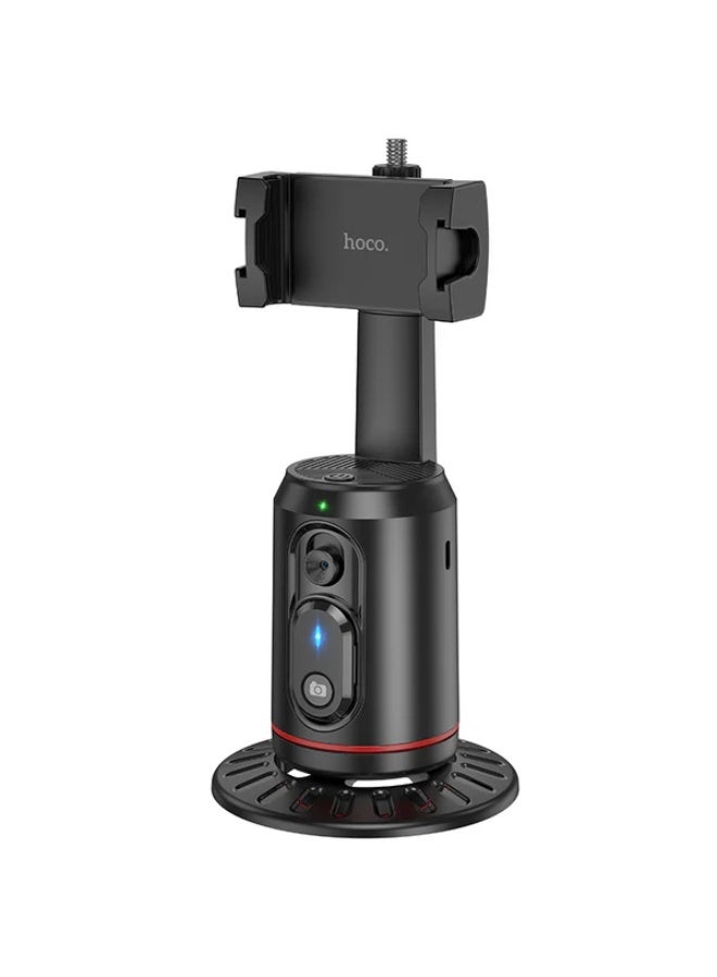 Hoco K23 Lotus Smart 360 Degrees Auto Face Tracking (Black) - Image 1