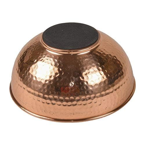 GoCraft Pure Copper Mixing Bowl with Hammered Finish for Salad, Egg Beating, Decorative & Kitchen Serving Purposes - 7.5" (Medium) - Image 4