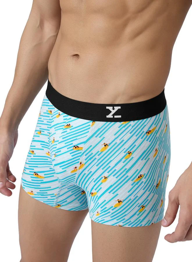 Xyxx  Pack of 2 - Men Surf Cotton Printed Trunks for Men | Best Price UAE