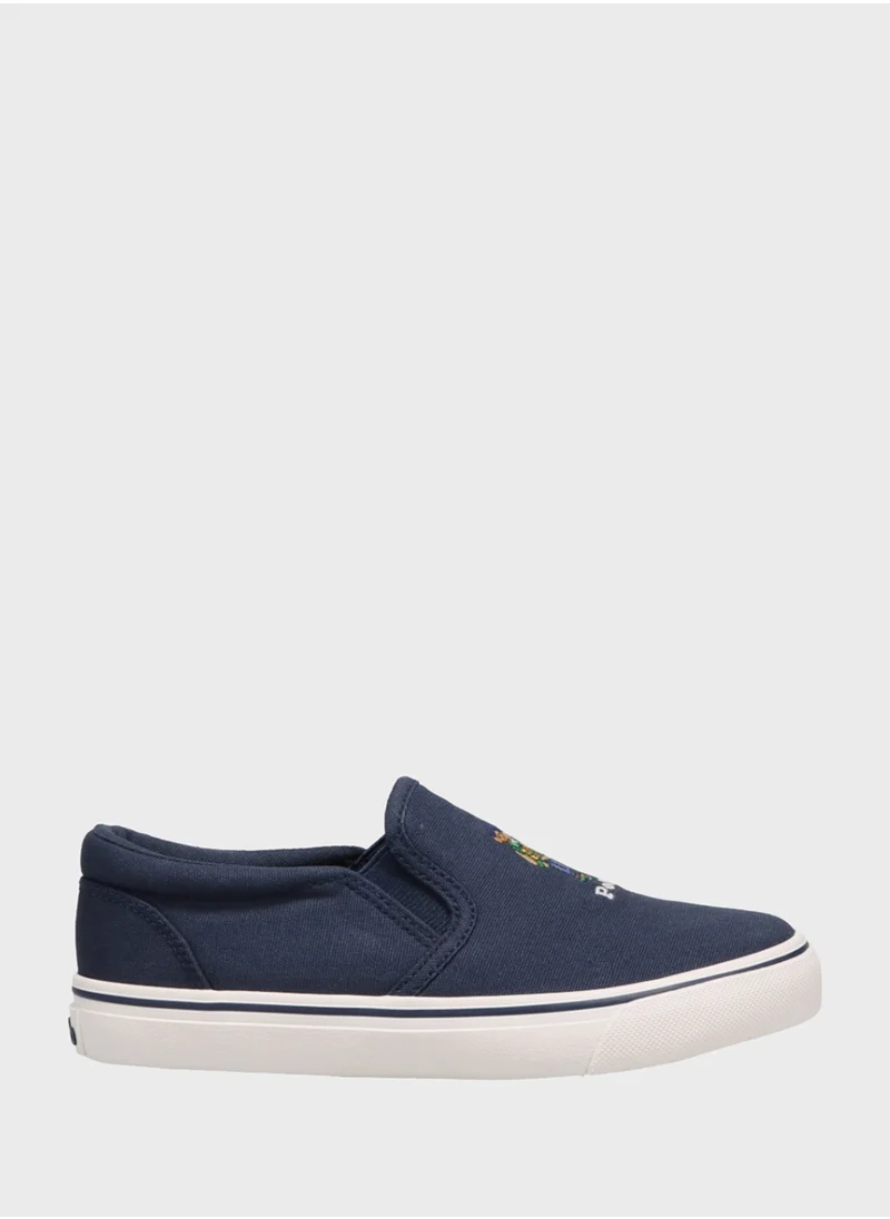 POLO RALPH LAUREN Kids Keaton Polo Bear Slip Ons