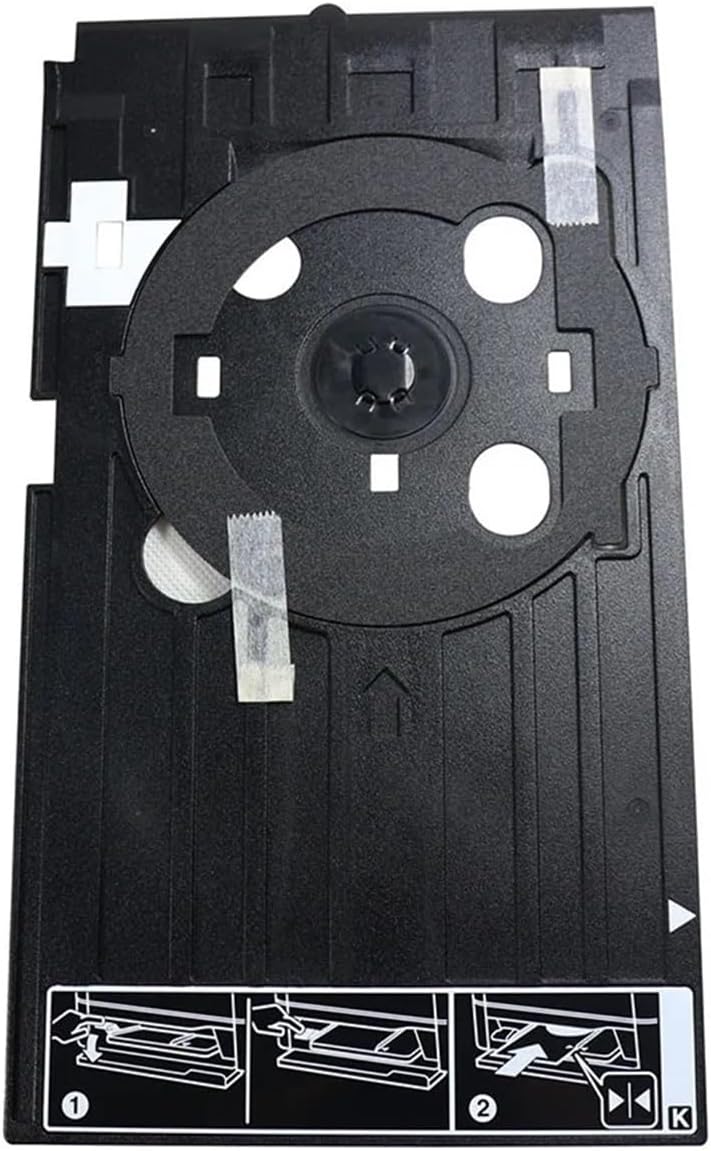 متوافق مع صندوق وسائط الأقراص CD لطابعات Epson L805، صندوق الأقراص لطابعات P50 R330 L800 PX660 PX800FW - Image 1