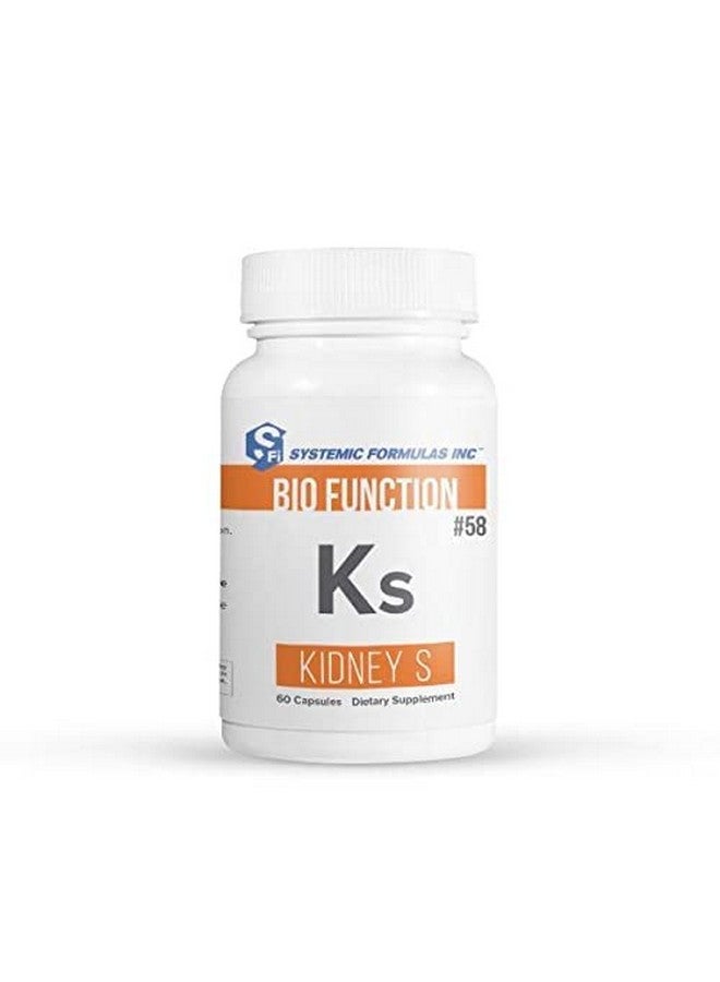 Systemic Formulas Systemic Formulas Bio Function Ks Kidney 60 Capsules 