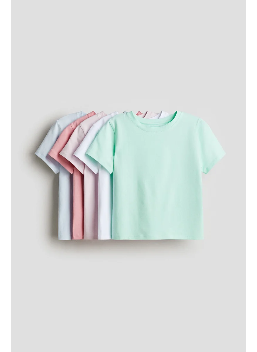 اتش اند ام 5-Pack Cotton Jersey Tops