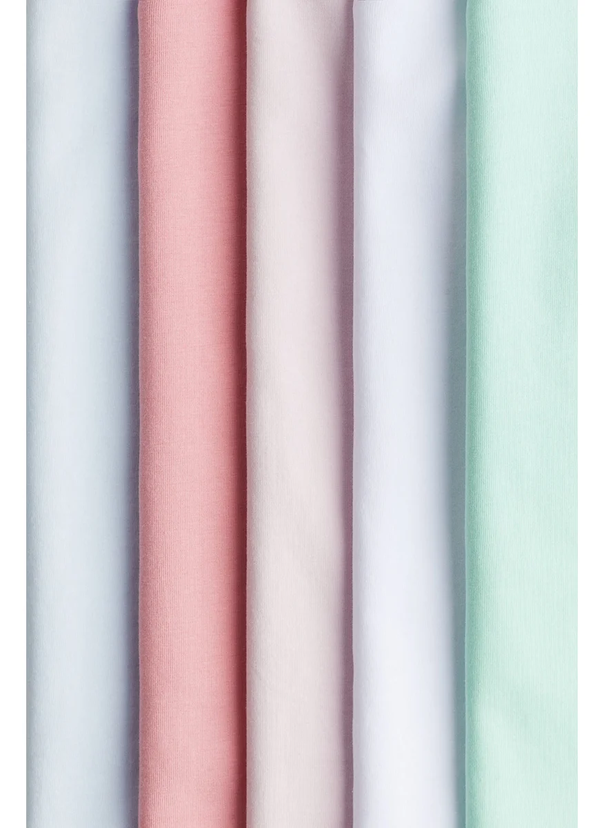 اتش اند ام 5-Pack Cotton Jersey Tops
