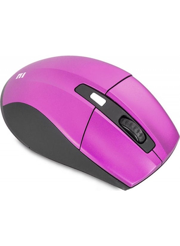 Everest Sm-861 Usb Purple 800/1200/1600Dpi Wireless Mouse  - Image 3