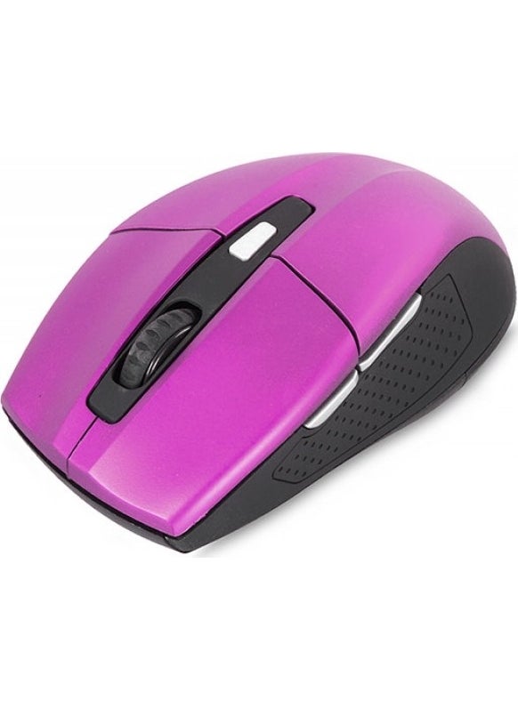 Everest Sm-861 Usb Purple 800/1200/1600Dpi Wireless Mouse  - Image 2
