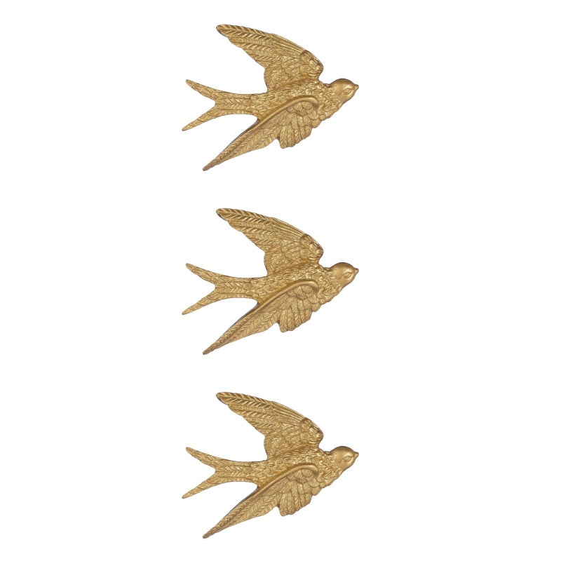 3pcs Swallow Shaped Hanging Pendant Wall Art Decor Wall Decoration Home Ornament - Image 4