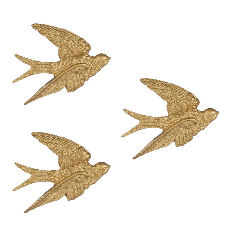 3pcs Swallow Shaped Hanging Pendant Wall Art Decor Wall Decoration Home Ornament - Image 5