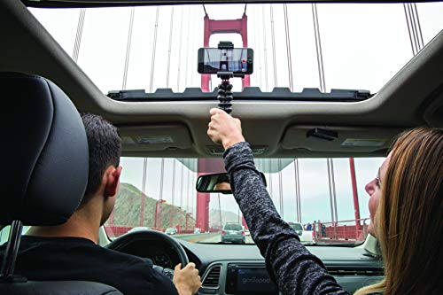 JOBY مجموعة حامل ثلاثي القوائم مرن للهواتف الذكية/كاميرات الحركة من جوبى، أسود/فحم، 10 أوقية (JB01515) - Image 2