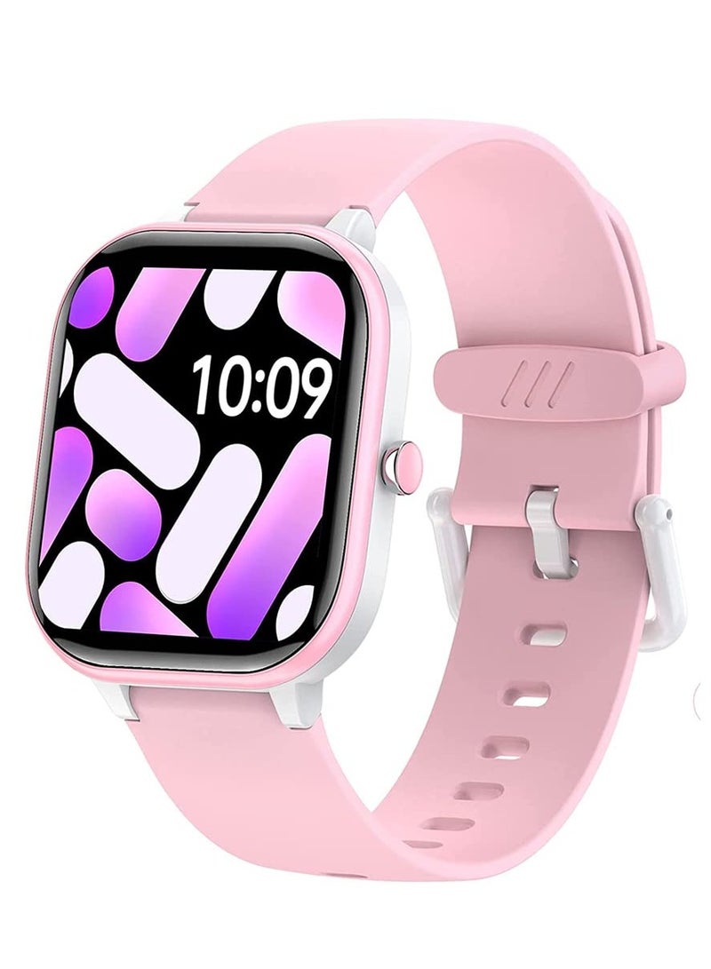 0TO1 TECH Smart Watch for Kids, IP68 Waterproof Kids Activity Fitness Tracker Watch with Heart Rate,19 Sports Modes, Sleep Monitor, Pedometers, Gift for Boys Girls Teens 6-16(Pink) - Image 1