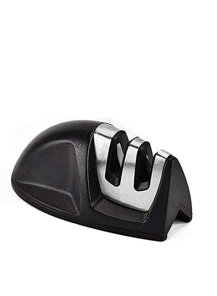 SYOSI Knife Sharpener Kitchen Knife Accessories, 2-Stage Knife Sharpener Helps Repair, Restore, Polish Blades for Kitchen and Home - Image 5