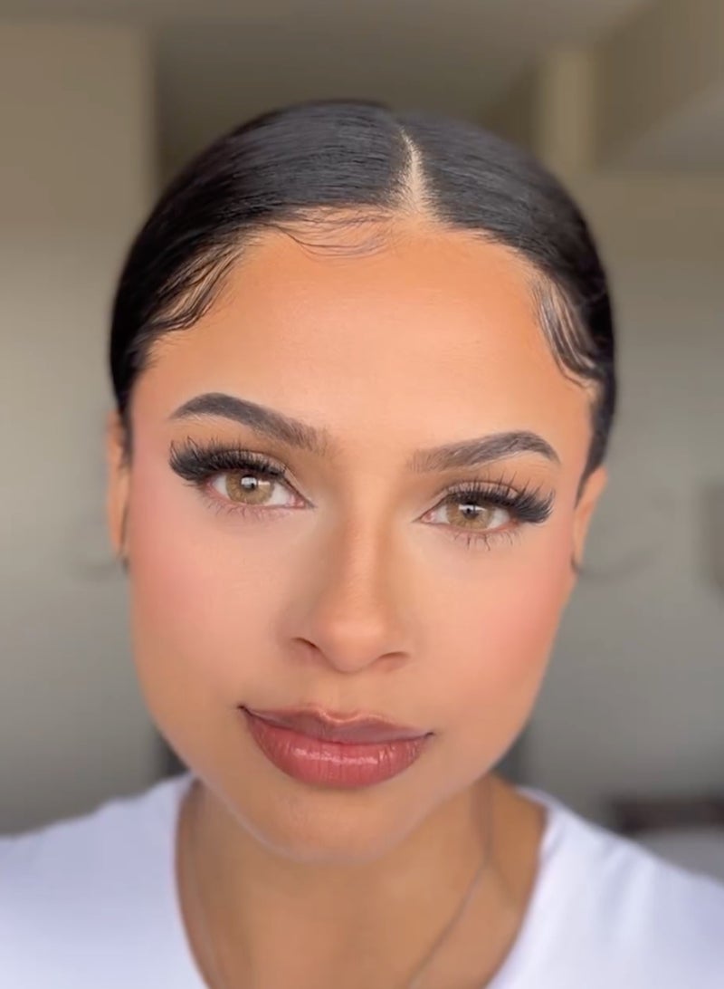 يونيبلينغ عدسات لاصقة ملونة سنوية ماربل البني - Image 2