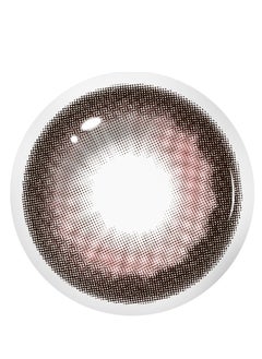 عين كي اس اس عدسات لاصقة تجميلية سنوية بلون بني سكري وردي للجنسين، مجموعة تكبير مع علبة  - Image 3