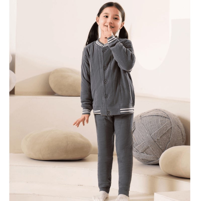 School Uniform Winter Primary School Students Cotton-Padded Coat Inner Container Thickened Cotton-Padded Children'S Cotton-Padded Coat Boys And Girls Baseball Uniform Warm Coat - Image 1