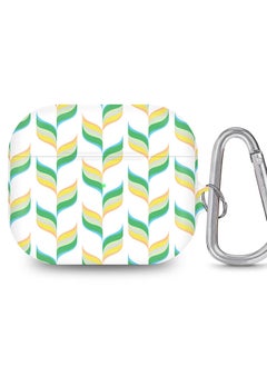 StylePods Case for Airpods 3rd Gen Case With Anti-Lost Keychain - Retro Leaves