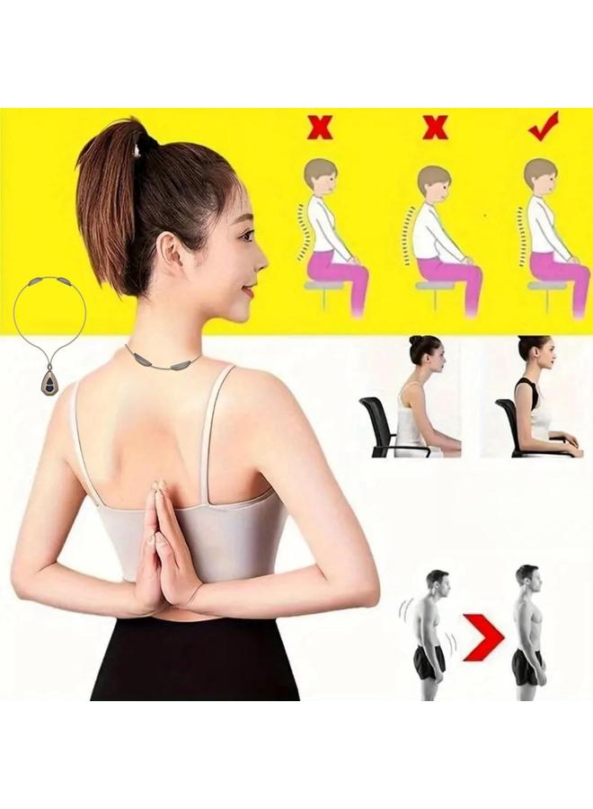 Masajeador de cuello y hombros, mini masajeador de cuello, alivio de linfa/hatic EM/S, masaje Ne/ck, máquina de drenaje linfático/hático con 15 engranajes portátil para alivio de linfa/ATIC NEC/k Mas - Image 2