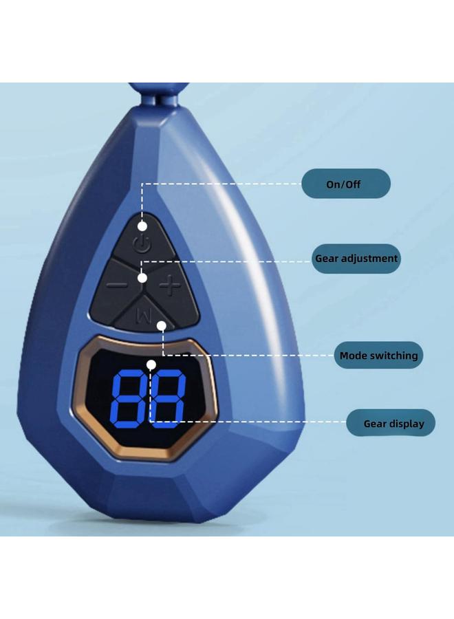 Masajeador de cuello y hombros, mini masajeador de cuello, alivio de linfa/hatic EM/S, masaje Ne/ck, máquina de drenaje linfático/hático con 15 engranajes portátil para alivio de linfa/ATIC NEC/k Mas - Image 4