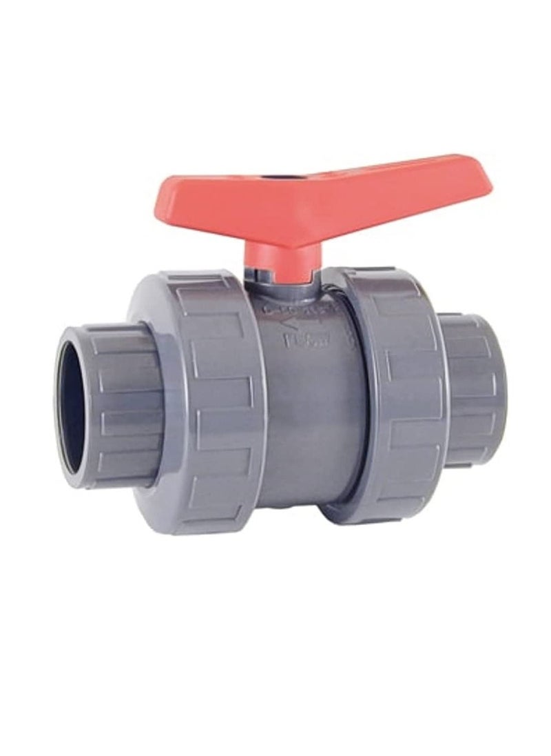 PVC Cepex PVC Heavy Duty Water Supply Pipe Fittings for Swimming Pool, Agriculture, Irrigation & Commercial Plumbing Use (2 Inch, Union Ball Valve (Anti Block))  - Image 3