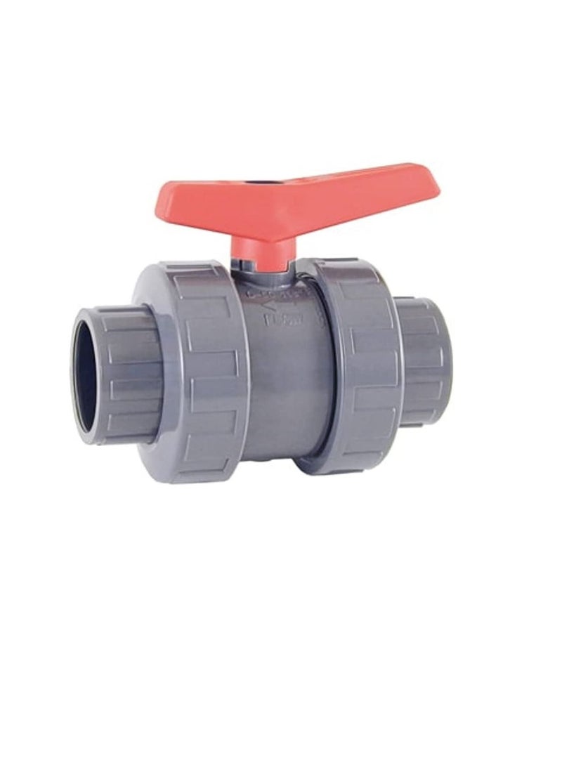 PVC Cepex PVC Heavy Duty Water Supply Pipe Fittings for Swimming Pool, Agriculture, Irrigation & Commercial Plumbing Use (2 Inch, Union Ball Valve (Anti Block))  - Image 2