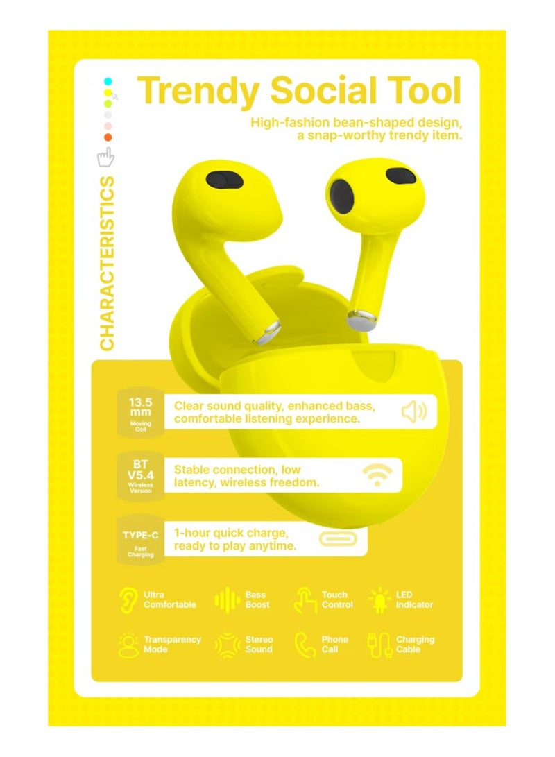 يوكي YK-TWS-BLUETOOTH، سماعات أذن شبه داخلية لاسلكية - Image 2