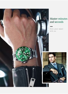OLEVS Green Water Resistant Watches For Men  - Image 2