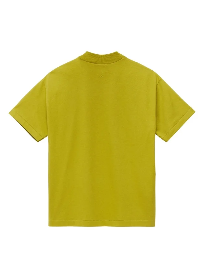Adidas Adidas One Ctn Jer T Green Basketball T-Shirts For Unisex Xs