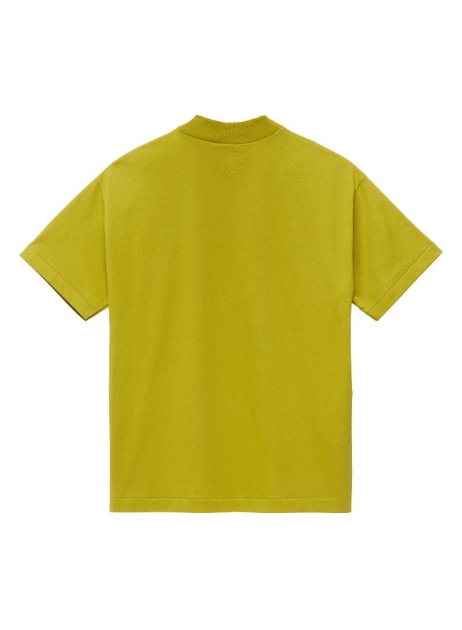 adidas Originals Adidas One Ctn Jer T Green Basketball T-Shirts For Unisex Xs  - Image 2