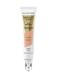 Max Factor Miracle Pure Eye Enhancer - Colour-Correcting Concealer - 03 - Peach, 10Ml  - Image 1