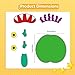 Thryvomniq Go Away Big Green Monster Felt Board Story Sets Toddle Interaction Game Felt Toys for Classroom Family Storytelling Learning Activity - Image 4