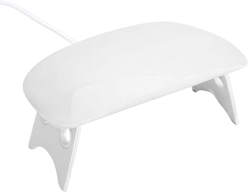 6W Portable LED UV Nail Lamp With Foldable Stand Fast Curing USB Cable Travel - Image 2