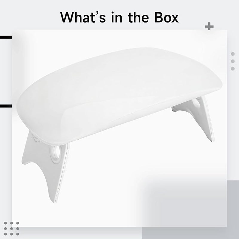 6W Portable LED UV Nail Lamp With Foldable Stand Fast Curing USB Cable Travel - Image 5