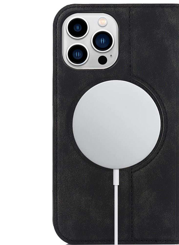 Loquat Suitable For IPhone Magnetic Attraction Flip Cover Protective Sleeve - Image 2