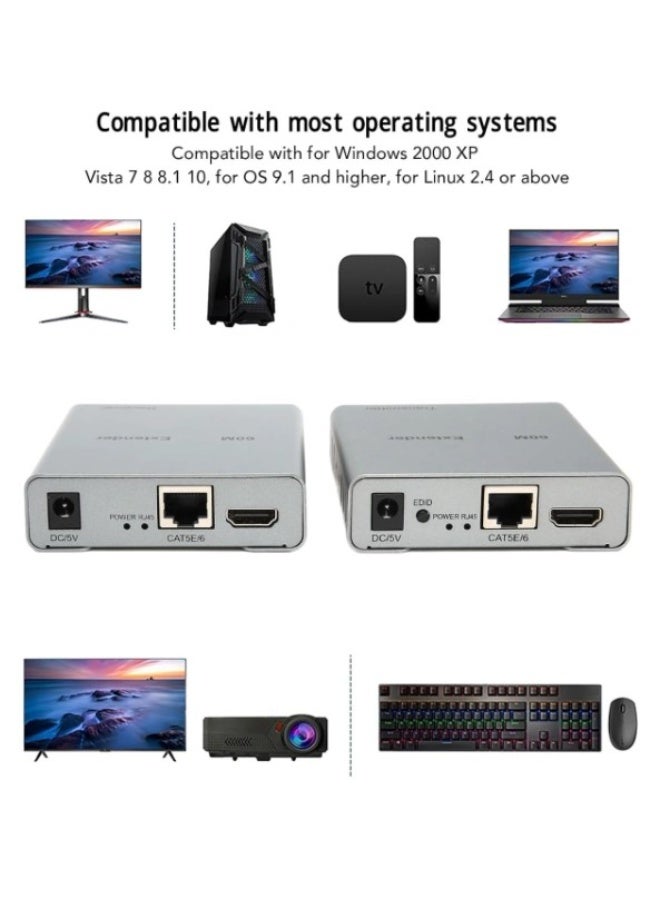 Haing موسع HDMI مع USB KVM دعم 60 متر 1080P - Image 4